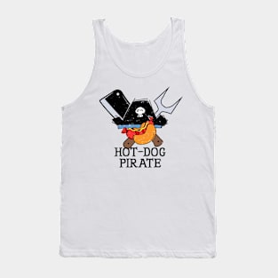 Hot Dog Pirate Tank Top